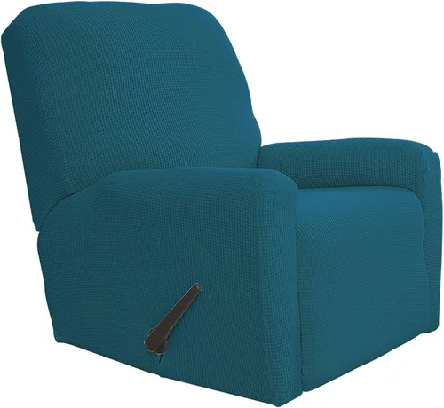 Vista 74 de Easy-Going Funda Elástica para Sofá Reclinable Cobertor de Sofá 4 Piezas Protector de Muebles Sofá Suave con Fondo Elástico Poliéster Spandex Tela
