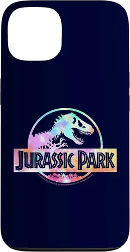 Vista 7 de Funda con logotipo para iPhone 16 Jurassic Park Tie Dye Fill