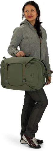 Vista 7 de Osprey Mochila de viaje Porter 30 verde Haybale talla única