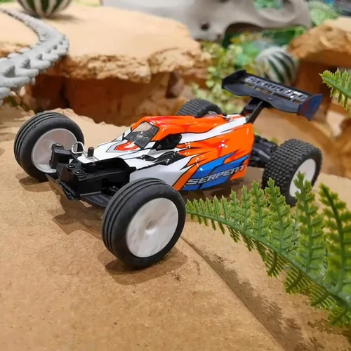 Vista 6 de Serpent 1/24 Mini RC Off-Road Buggy RTR, coche de control remoto de 2.4 GHz
