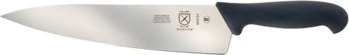 Vista 21 de Mercer Culinary BPX M13717 Cuchillo de carnicero americano, 10 pulgadas