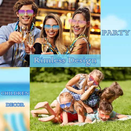 Vista 6 de SVOST Heart Shaped Sunglasses