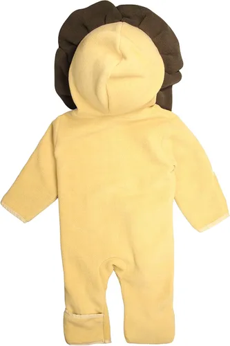 Vista 4 de Snonook Fleece Baby Bunting Bodysuit Baby Winter Suit for Infant Girls and Infant Boys with Fleece Hood and Mittens