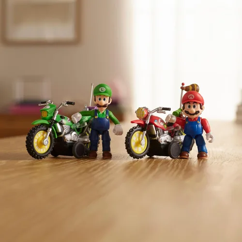 Vista 5 de THE SUPER MARIO BROS. MOVIE Figura 2 y vehículo