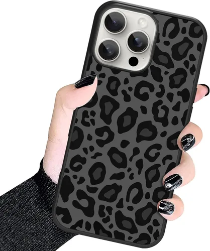 Vista 59 de KANGHAR - Funda para iPhone 11 [Compatible con Magsafe] Patrón estampado de leopardo Lindo guepardo Funda protectora magnética para niñas, mujeres