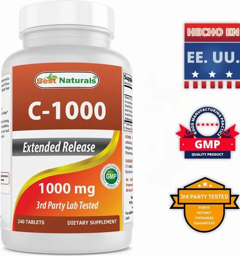 Vista 7 de Best Naturals Calcio Magnesio con Vitamina D3 1500mg y Vitamina C 1000 mg