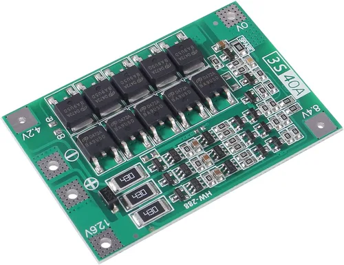 Vista 3 de 3 unids 3S 11.1V 12V 12.6V 40A 18650 Cargador PCB BMS Placa de protección de litio Li-ion Cargador de batería Lipo Cell Módulo para motor de taladro