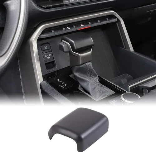 Vista 8 de Aunginsy Cubierta de freno de mano para palanca de cambios de automóvil, compatible con Toyota Tundra 2022+, Sequoia 2023+ y Tacoma 2024+, perilla