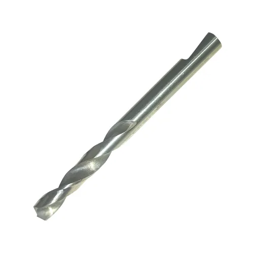 Vista 2 de Sierra de agujero HSS con mandril piloto de 2 piezas de alta velocidad para perforar madera y acero, broca de 1/4" de diámetro y eje, broca piloto
