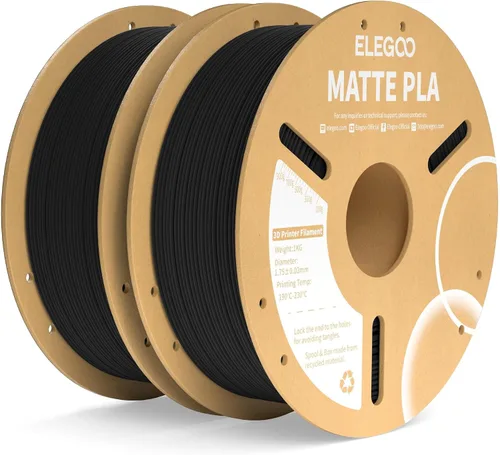 Vista 36 de ELEGOO Paquete de filamento de impresora 3D PLA mate 22 lbs 0.07 in