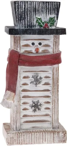 Vista 15 de Boston International Figura decorativa de mesa navideña de invierno, juego de 2, cardenal de Navidad