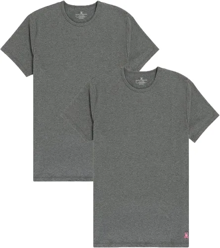 Vista 2 de Psycho Bunny Paquete de 2 camisetas de cuello redondo para hombre