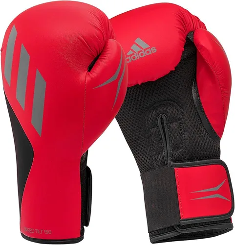 Vista 15 de Adidas Speed TILT 150 Guantes de boxeo – Guantes de boxeo de entrenamiento para hombres y mujeres – Guantes de bolsa pesada, guantes de kickboxing