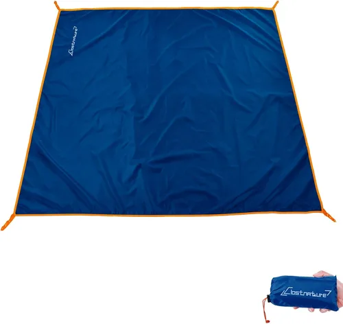 Vista 13 de Clostnature Huella de Tienda de Campaña - Lona Impermeable para Camping, Protector de Suelo de Tienda Resistente, Alfombrilla Ultraligera