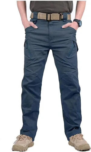 Vista 2 de Pantalón Carwornic Gear táctico, de algodón, ligero, estilo militar, para exterior, de combate, cargo, para hombre