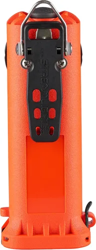 Vista 4 de Streamlight 90044 Survivor X USB 250-lúmenes USB recargable, linterna de ángulo recto para bomberos, con paquete de batería recargable, naranja