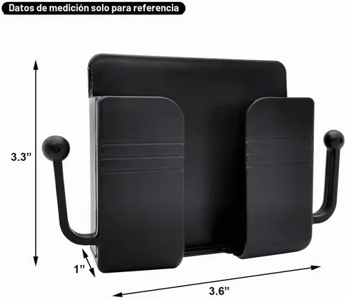 Vista 2 de BlingKingdom - Soporte de pared adhesivo para teléfono con orificio