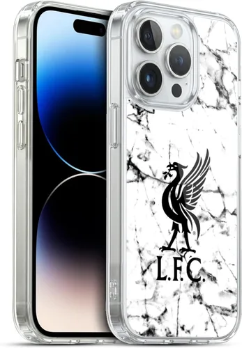 Vista 107 de Oficial LIVERPOOL Football Club 2017/18 Mármol Soft Gel Case para iPhone de Apple 7 Plus/8 PLUS Escudo negro.