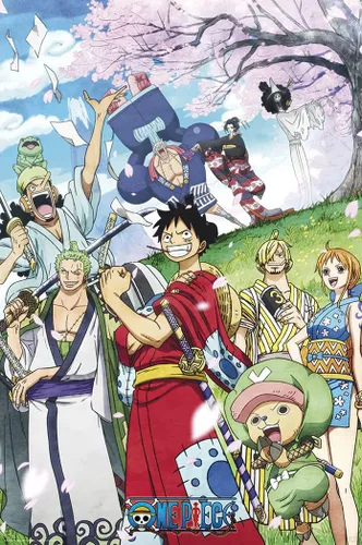 Vista 10 de One Piece - Póster de TV de anime (lano) (tamaño: 24 x 36 pulgadas) (póster laminado)