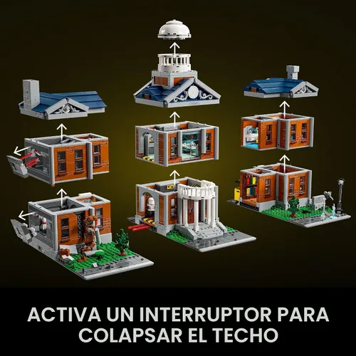 Vista 4 de LEGO Marvel X-Men El Conjunto de Construcción de La Mansión X - Kit de Manualidades DIY de Coleccionables de Marvel para Adultos, Edades 18+