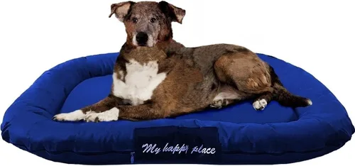 Vista 8 de Almohadilla ortopédica de lujo para cama de mascotas de espuma viscoelástica sólida con funda externa resistente al agua Oxford para perros pequeños