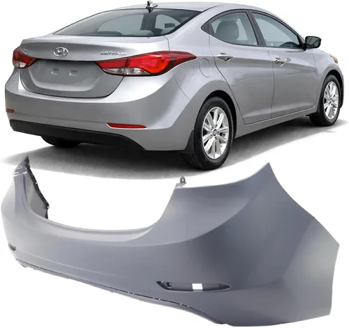 Vista 11 de FitParts Compatible con Hyundai Tucson 2019-2021 cubierta de parachoques superior trasero