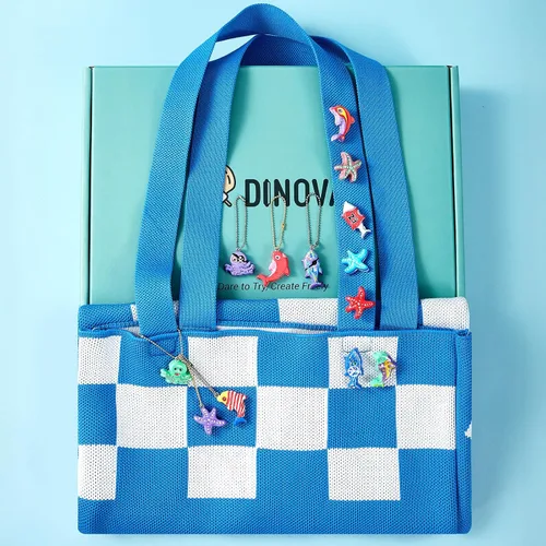 Vista 2 de DINOVAT Kit de cerámica de arcilla seca al aire para adultos, el kit de manualidades incluye: 500 garcilla, 13 bolígrafos de pintura acrílica, molde