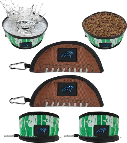 Vista 51 de Pets First NFL - Tazón plegable para mascotas