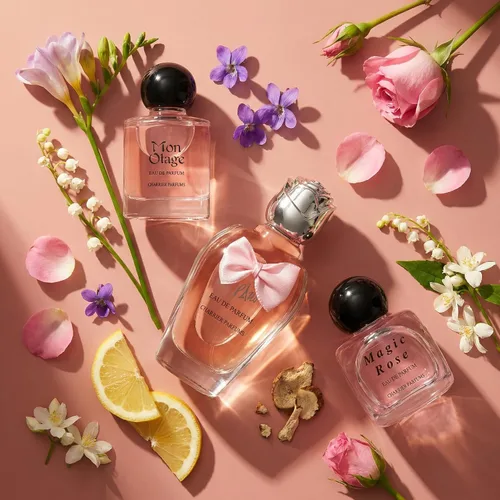Vista 6 de Charrier Parfums - Set de regalo de 5 Eaux de Parfum - Colección Moda - 1.7 fl oz - Hecho en Provenza, Francia