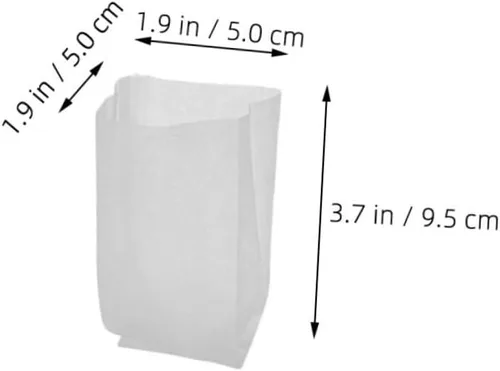 Vista 6 de Non-woven Fabric Planting Bags Xmas 200pcs for Seedlings and Tomatoes