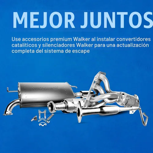 Vista 3 de Walker 36322 Tubo flexible universal de escape universal de 2 pulgadas de entrada (ID) 2 pulgadas de salida (ID)