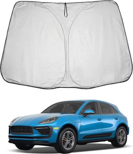 Vista 57 de LUWU Parasol para parabrisas para Dodge RAM 1500 y 2500 2009-2018 - Parasol para ventana delantera con bloqueo de rayos UV