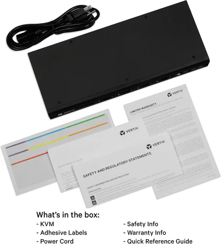 Vista 4 de Vertiv Cybex Secure SC845H-001 cable de vídeo 4 puertos HDMI DPP EAL4+ NIAP TAA
