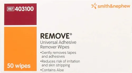 Vista 3 de Smith and Nephew - Toallitas removedoras adhesivas 403100, 50
