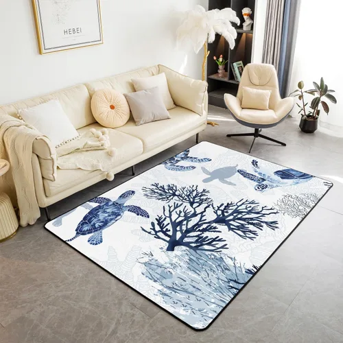 Vista 19 de Erosebridal Alfombras Deportivas de Área para Niños 1.49 m x 1 m, Alfombra Antideslizante de Béisbol, Fútbol, Baloncesto, Alfombra Deportiva