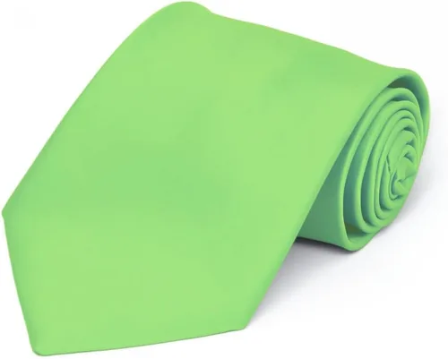 Vista 34 de tiemart Corbata de color sólido prémium Negro