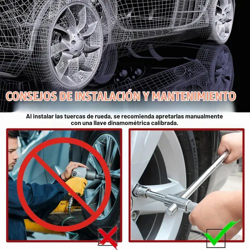 Vista 7 de 24 piezas de tuercas de rueda M14x1.5 para Silverado Suburban Sierra 1500 Tahoe Yukon Escalade ESV, tuercas de rueda de bellota de bulto de extremo