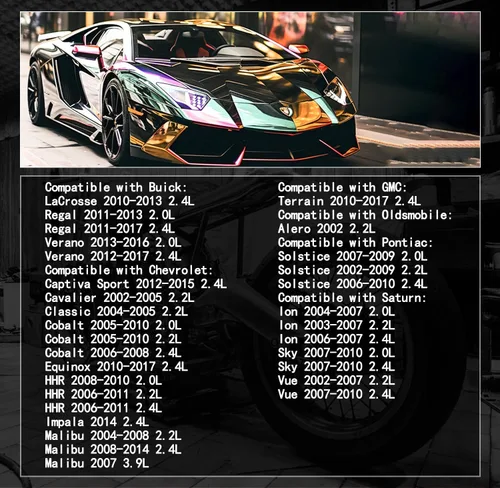 Vista 6 de Ensamble de Filtro de Aceite de Motor y Tapa OXCANO Reemplaza 12605565 PF458G Compatible con Pontiac G5 G6 Grand Am Pursuit Solstice Sunfire