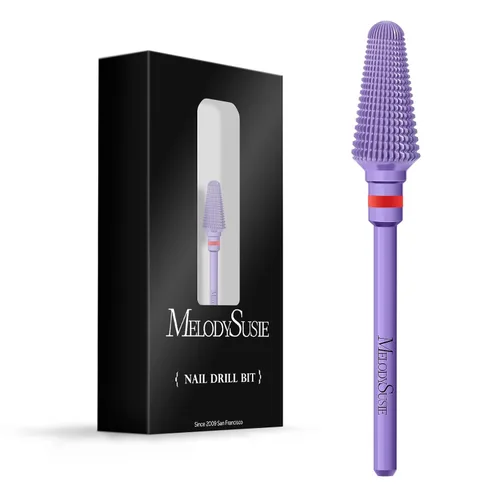 Vista 15 de MelodySusie Brocas profesionales Tornado de 3/32 pulgadas, brocas multifunción de carburo de tungsteno, adecuadas para manicura, pedicura, cutícula