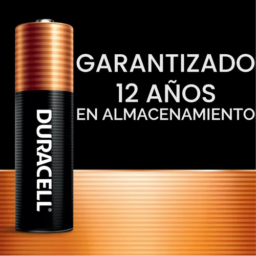 Vista 2 de Duracell Coppertop - Pilas AAA con ingredientes Power Boost, paquete de 2 baterías triple A con energía de larga duración, batería alcalina AAA