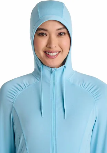 Vista 24 de Coolibar Chaqueta con cremallera completa para mujer - Protección solar UPF 50+ - Astir