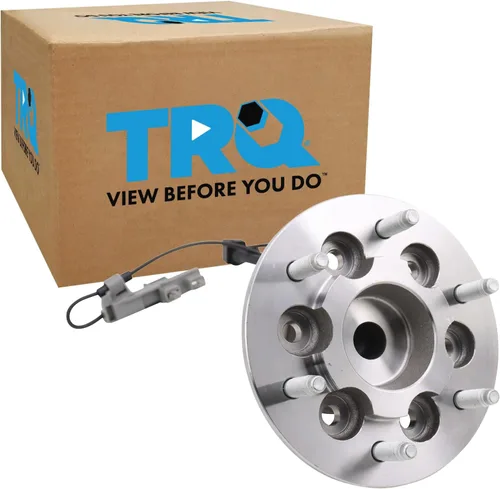 Vista 110 de TRQ Cojinete de rueda lateral del pasajero trasero y conjunto de cubo compatible con Ram ProMaster 1500 ProMaster 2500 ProMaster 3500 2014-2023