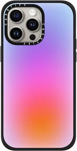 Vista 14 de Funda CASETiFY para iPhone 15 Pro Max - Impacto Kingsnake negro