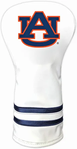 Vista 42 de Team Golf NCAA Blanco Vintage Cubierta para Cabeza de Conductor de Golf, Diseño Ajustado, Diseño Retro