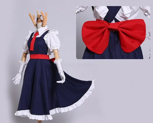 Vista 3 de ROLECOS Tohru Kobayashi-san Dragon Maid Cosplay Disfraces Lolita Vestido SuitCC3575B