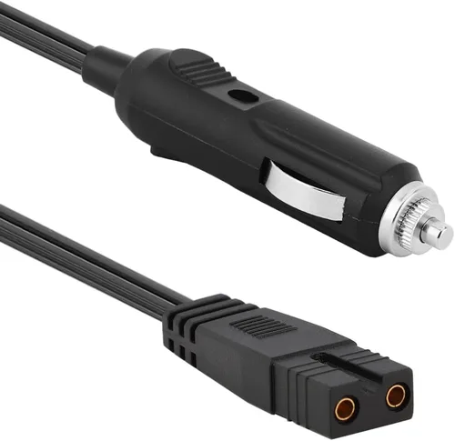 Vista 2 de Cable de alimentación de CC para nevera, cable de cargador de CC de repuesto de 5.2 ft para caja de enfriamiento/mini refrigerador