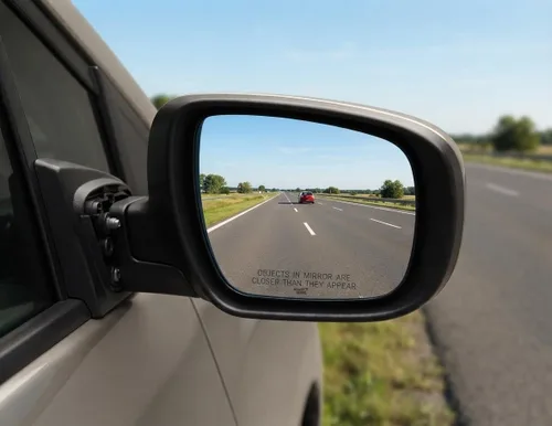 Vista 5 de Cristal del espejo lateral del pasajero para Mazda 5 06-15, 07-12 CX-7, 07