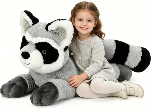 Vista 21 de BENINY Juguete de Peluche Grande de Ajolote Azul, Animal de Peluche Gigante de Ajolote de 39", Juguetes Grandes Regalo para Niñas Niños, Almohada