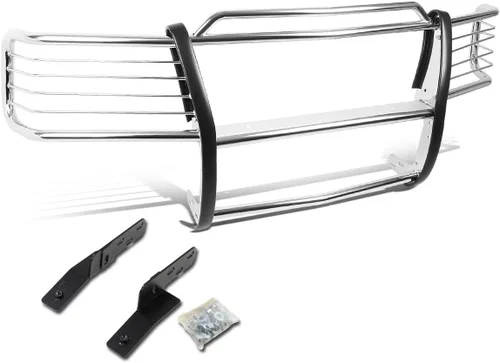 Vista 11 de DNA MOTORING GRILL-G-074-SS Protector de Parrilla de Parachoques Delantero de Acero Inoxidable Compatible con Silverado 1500 07-13