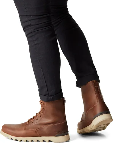 Vista 6 de Sorel Kezar - Botas altas WP para hombre botas de lluvia de cuero impermeables